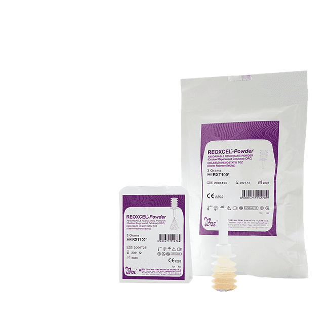 Reoxcel Powder Resorbierbare Pulver-Hämostatika, Hämostatika